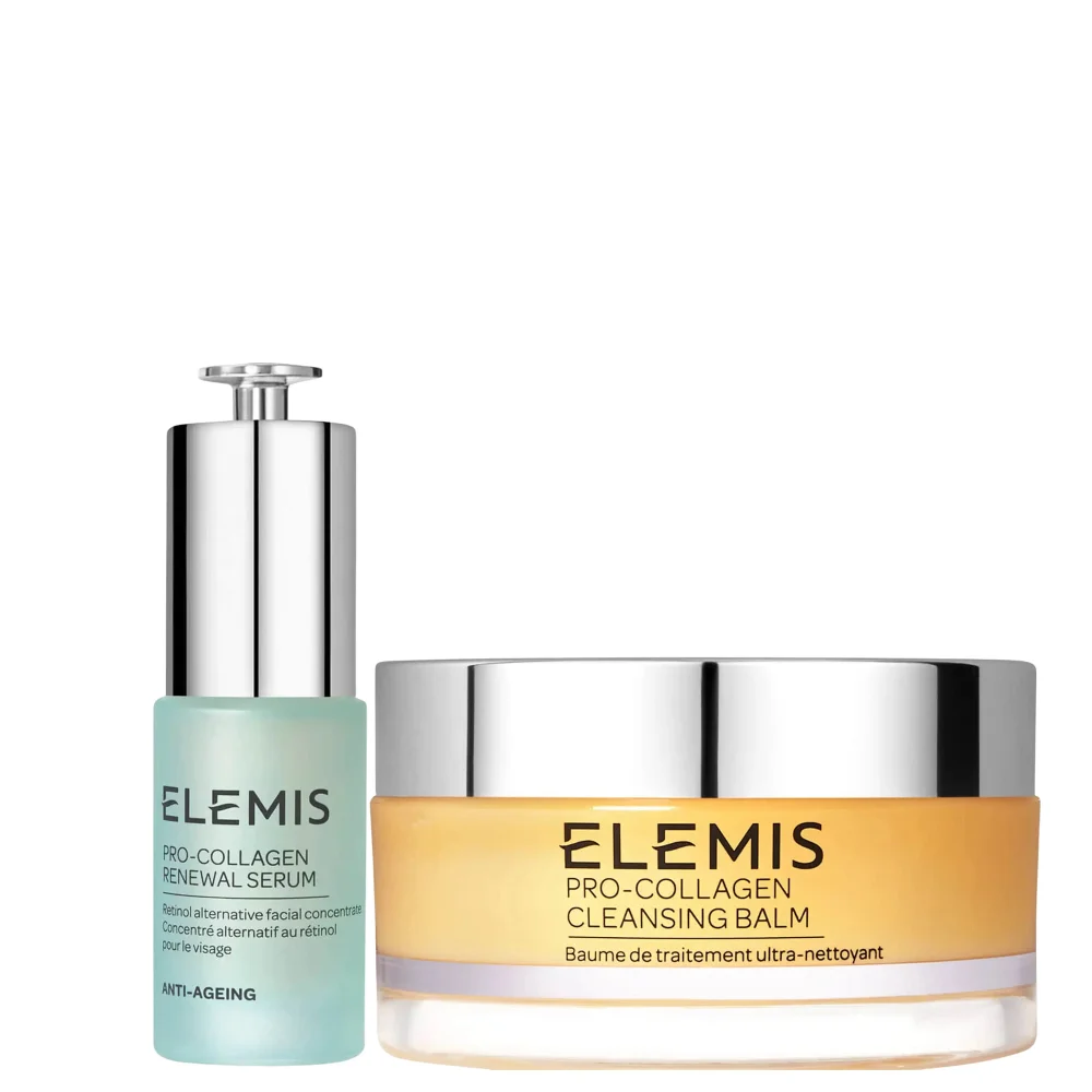 Elemis Power of Pro-Collagen Duo: Pro-Collagen Renewal Serum 15ml and Cleansing Balm 100g Bild 1