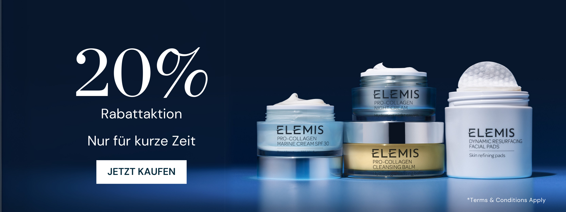 20 % Rabattaktion – läuft jetzt!