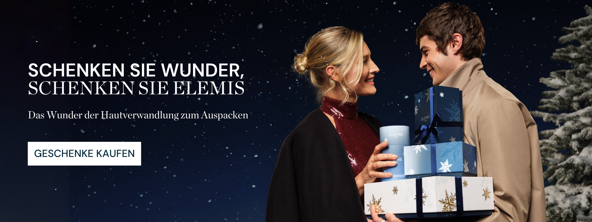 Schenken Sie Wunder, schenken Sie ELEMIS | Das Wunder der Hautverwandlung zum Auspacken