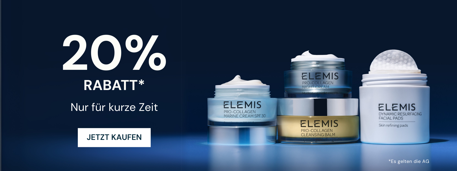 20 % Rabattaktion – läuft jetzt!