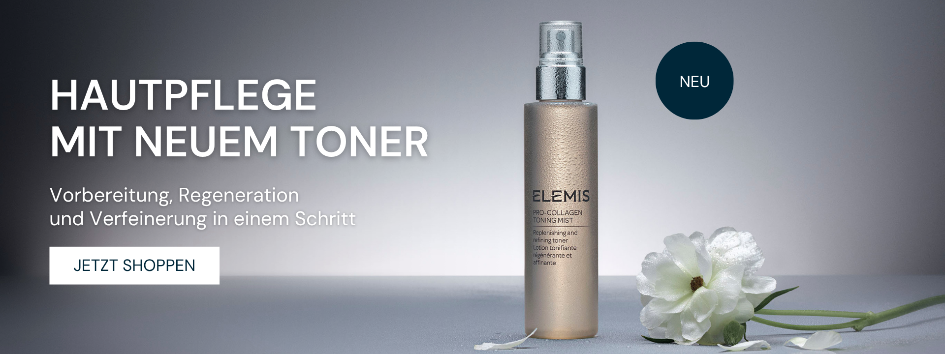 Hautpflege mit neuem Toner